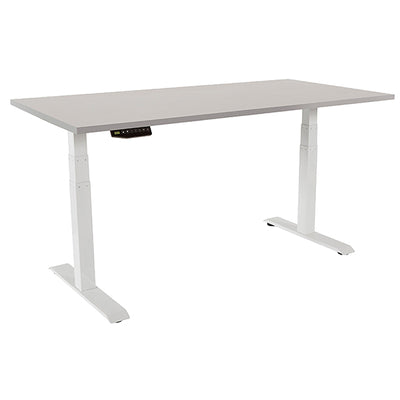Scrivanie motorizzate - 140 x 80 x 116 cm  - grigio - Rocada