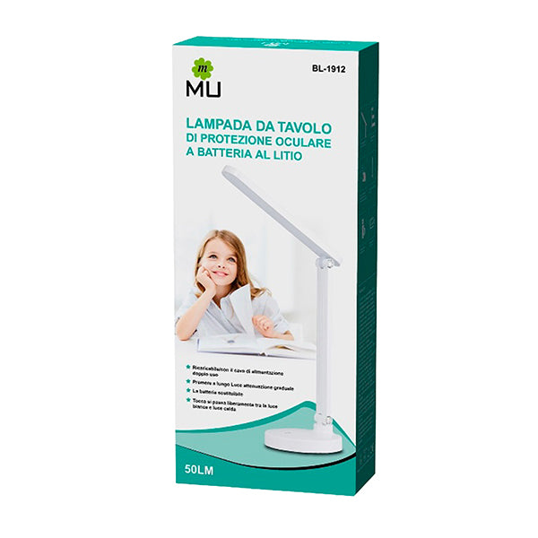 Lampada da tavolo  - LED - bianco