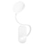 Lampada con aggancio clip - LED - bianco