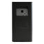 Posacenere murale - acciaio - 17,5 x 10,5 x 34 cm - 2 L - nero - Stilcasa
