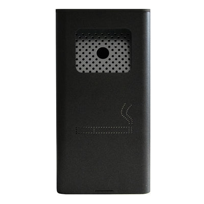 Posacenere murale - acciaio - 17,5 x 10,5 x 34 cm - 2 L - nero - Stilcasa