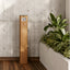 Posacenere da terra - acciaio - 17,5 x 10,5 x 106 cm - 2 L - corten - Stilcasa