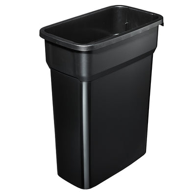 Cestino SELECTO raccolta differenziata - TUV - 29 x 49 x 61 cm - 55 L - nero - Rotho