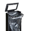 Gettacarte FRONT - 44,5 x 35 x 89 cm - 90 L - nero - Stilcasa