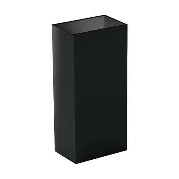 Contenitore gettacarte Bob Color - 23 x 35 x 75 cm - 60 L - metallo - nero - Medial