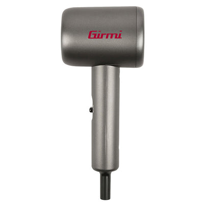 Asciugacapelli da viaggio PH04 - 9,5 x 19 x 6,5 cm - 1000 W - 220/240 V - grigio - Girmi