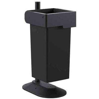 Portarifiuti MODULA - da terra - con contenitore - 41,5 x 63 x 97,5 cm - 73 L - antracite - Stilcasa
