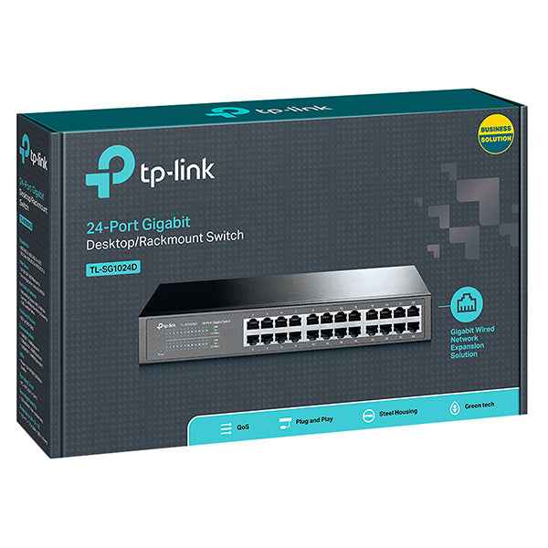 Switch  Gigabit - 24 Porte per desktop e rack - TP-LINK