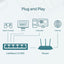 Switch Desktop 5 Porte - 10/100/1000Mbps - TP-LINK