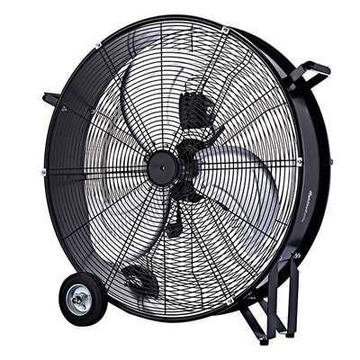 Ventilatore industriale MF 2460IND - da terra - con ruote - 3 velocità - 180 W - diametro 60 cm - Melchioni Family
