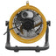 Ventilatore INDUSTRIALI CAT HVD-9AC - da terra e a parete - 60 W - diametro 23 cm - 37 x 22 x 40 cm - giallo/nero - CFG