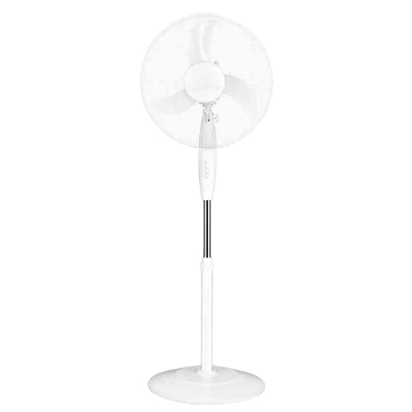 Ventilatore Stand 40 - da terra - 40 W - diametro 40 cm - 40 x 40 x 130 cm - bianco - CFG