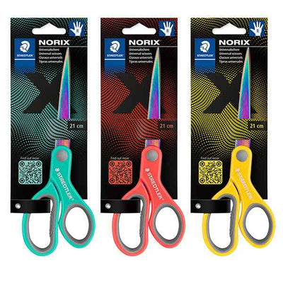 Forbice Norix® - acciaio - 21 cm - colori assortiti - Staedtler