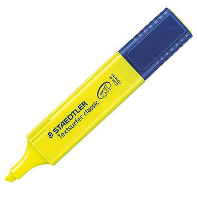 Evidenziatore Textsurfer® Classic - punta a scalpello - tratto 1,0-5,0mm - colori assortiti - Staedtler - expo 100 pezzi