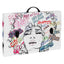 Valigetta polionda Grafitti - 36,5 x 56,5 cm - dorso 5,5 cm - fantasie assortite - Favorit