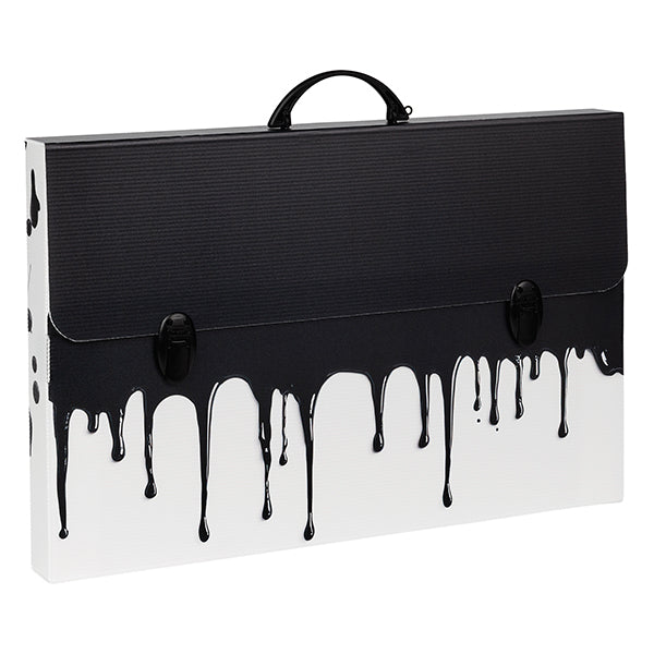 Valigetta polionda Grafitti - 36,5 x 56,5 cm - dorso 5,5 cm - fantasie assortite - Favorit