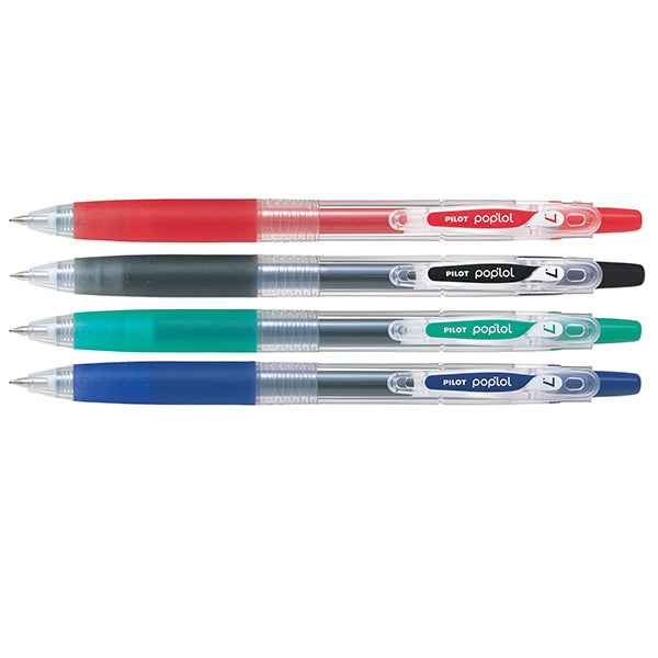 Roller gel pop'lol - colori assortiti classic + neon - Pilot - expo 48 pezzi