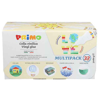 Colla vinilica - 80 g - Primo - box 32 pezzi