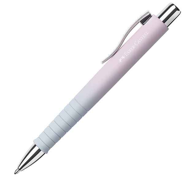 Poly Ball + Poly Pen Flow - fusto colori assortiti - Faber-Castell - expo da 28 pezzi