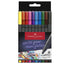 Grip Boldpen + Grip Finepen - colori assortiti - Faber-Castell - expo da 20 astucci
