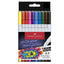Grip Boldpen + Grip Finepen - colori assortiti - Faber-Castell - expo da 20 astucci