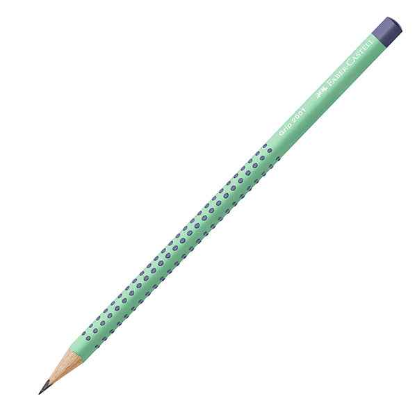 Matite grafite Grip Follow Your Flow - B - fusto colori assortiti - Faber-Castell - expo da 72 pezzi