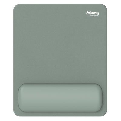 Mousepad Breyta - con poggiapolsi - con microban - salvia - Fellowes