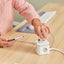 Power Cube Type F - bianco - Fellowes