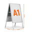 Cavalletto Fold Outdoor - bifacciale - A1 - Durable