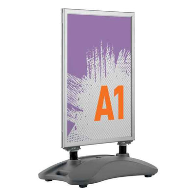 Cavalletto Heavy Base Outdoor - bifacciale - A1 - Durable