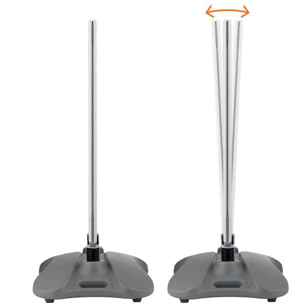 Cavalletto Heavy Base Outdoor - bifacciale - A1 - Durable