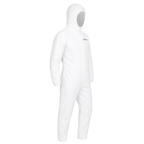 Tuta proiezione chimica Cover 56 - taglia M - PE/PLP - bianco - Reflexx