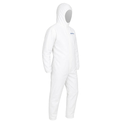 Tuta proiezione chimica Cover 56 - taglia M - PE/PLP - bianco - Reflexx