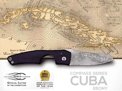 Les Fines Lames TAGLIASIGARI LE PETIT COMPASS-CUBA EBONY