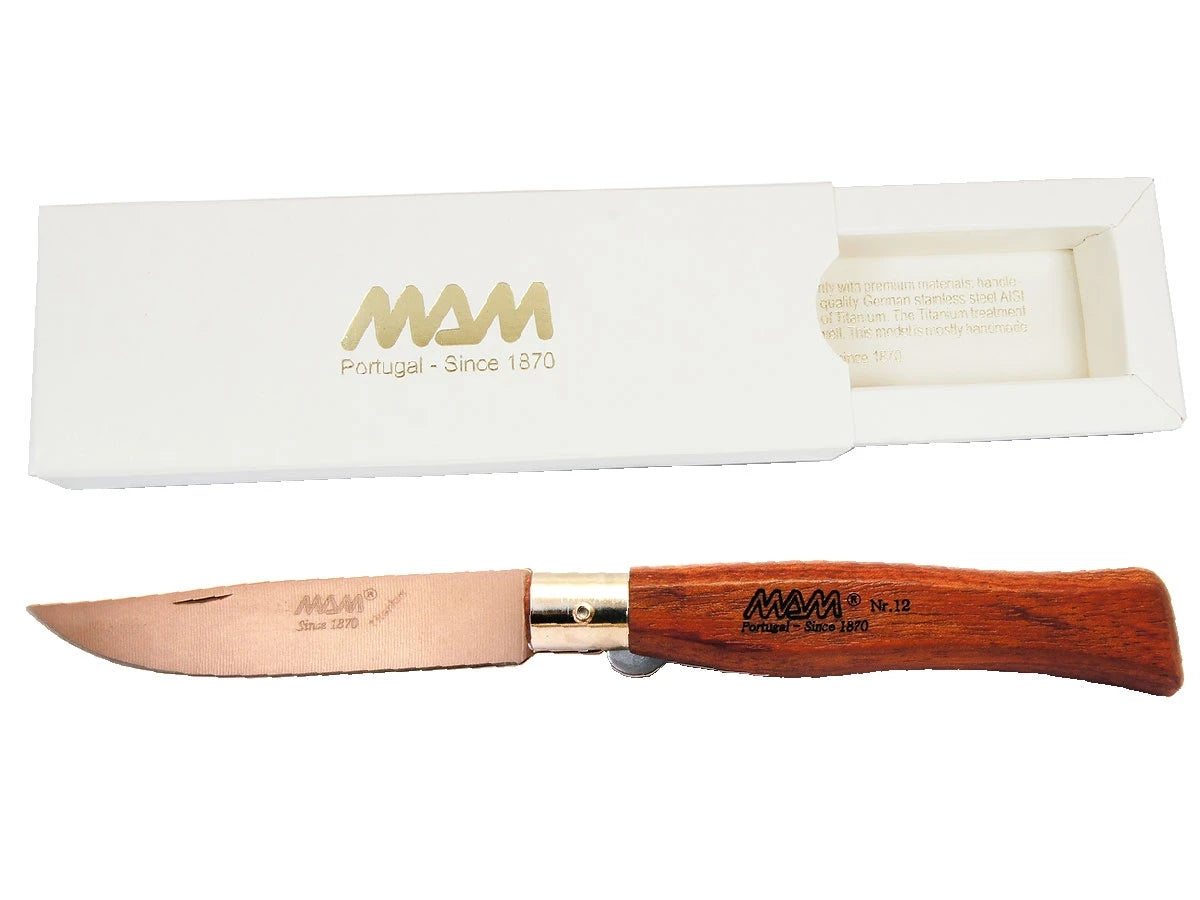 MAM Filmam NAVALHA HUNTER 2062 BRONZE TITANIUM c/blocco cm.23