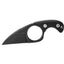 Fred Perrin Shorty G10 Black FP2001B – coltello fisso nero manico G-10 nero