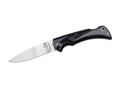 Muela FOLDING MICARTA BLACK DAMASCUS BX-9M.DX