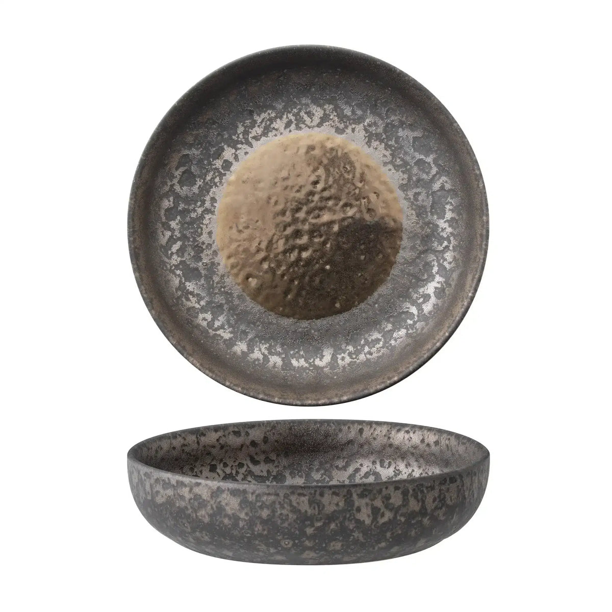 Agorà Piatto Piano Stoneware Reactive Color Ø20 cm 6 Pezzi