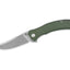 Coltello EDC QSP Walrus Micarta D2 stonewash manico verde QS151-C1