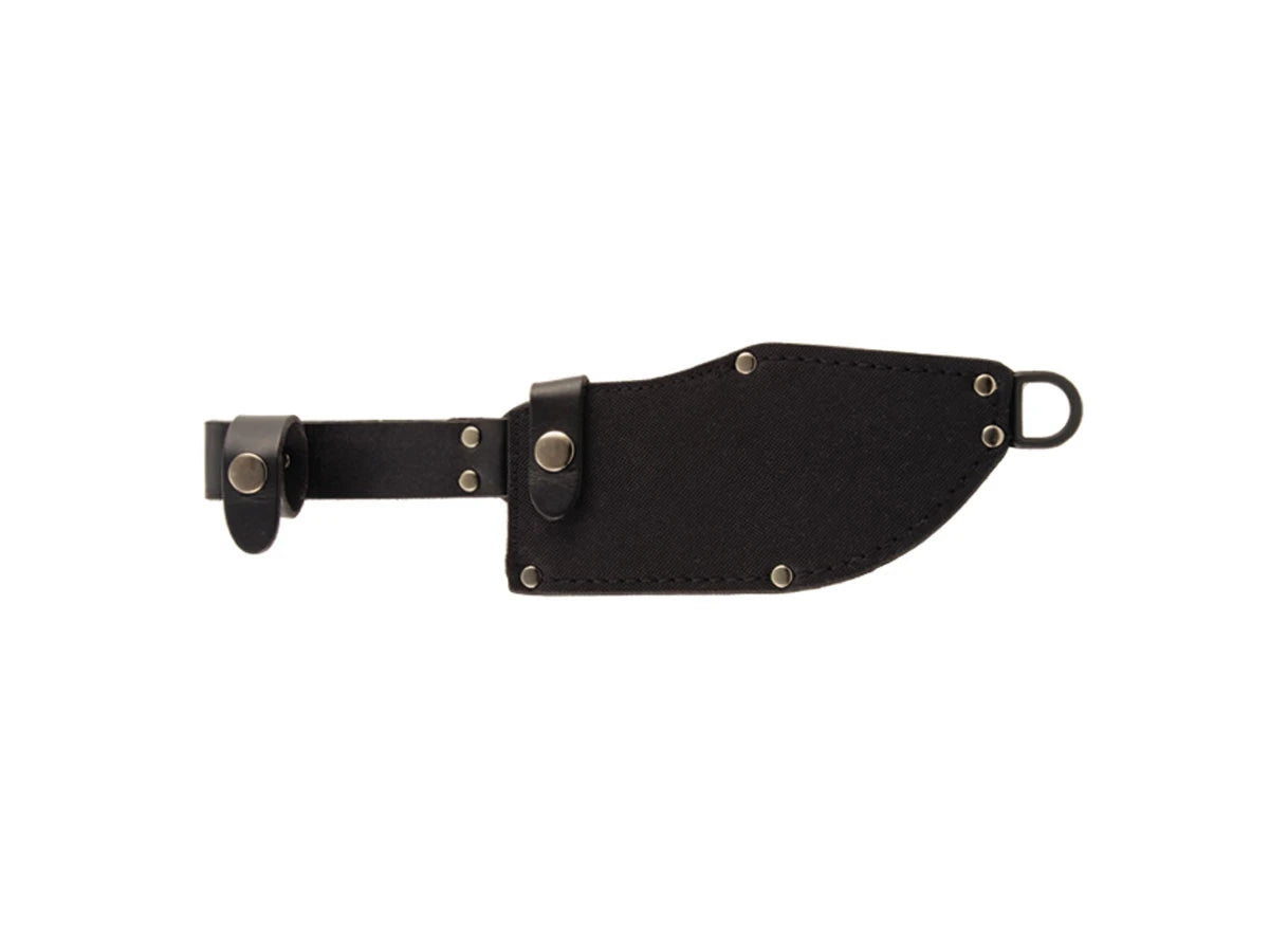 Ka-Bar Warthog 1278 dettaglio lama Carbon Steel manico TPR fodero Cordura