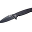 Ka-Bar TDI Flipper 2490 lama spear point AUS-8A 8,9 cm nera manico G-10 nero totale 21 cm 136 gr Frame Lock - vista principale