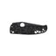 Spyderco EDGERATI BLACK ALUMINIUM BLACK BLADE PLAIN C266BKALBKP