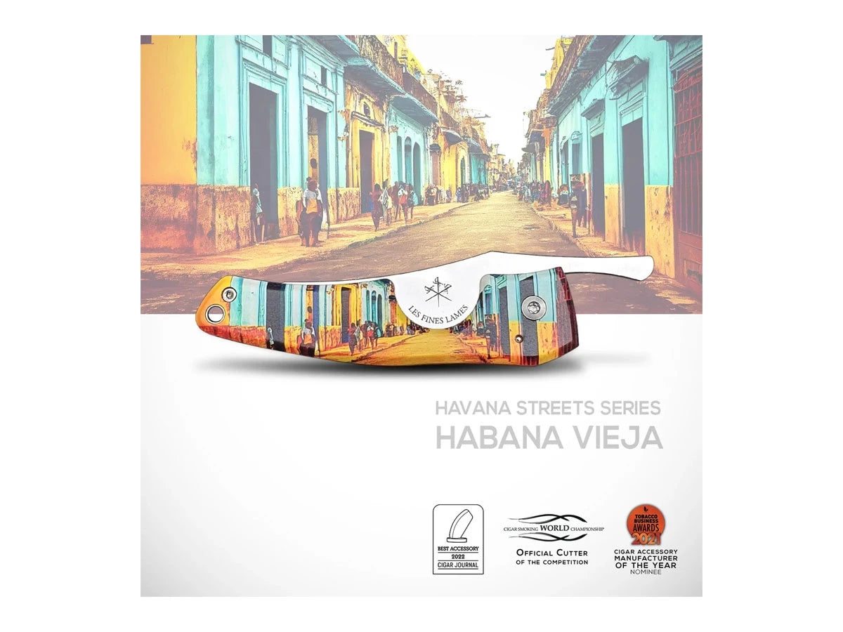 Les Fines Lames TAGLIASIGARI LE PETIT HAVANA STREETS HABANA VIEJA