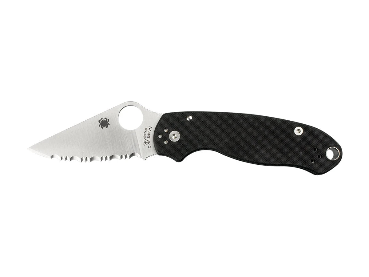 Spyderco PARA 3 G-10 BLACK SPYDERDGE C223GS