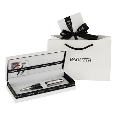 Bagutta Penna a Sfera Effetto Marmorizzato con Memoria USB 16 GB Blu 14 cm