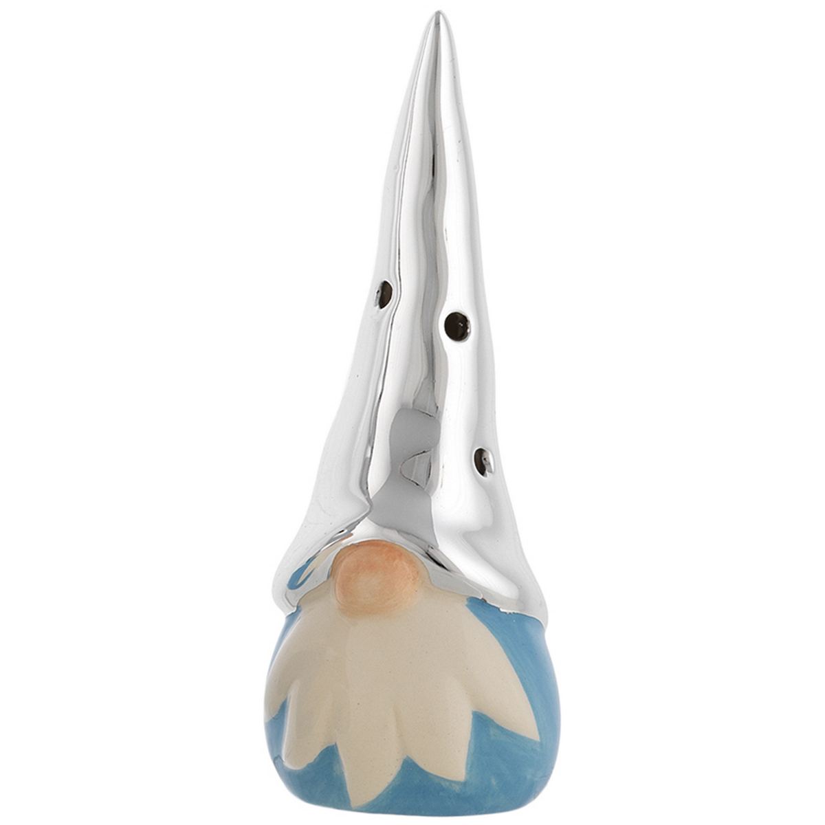 Bagutta Gnomo Profumatore Portafortuna Azzurro Simbolo di Salute 12 cm Fragranza Inclusa
