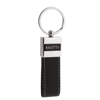 Bagutta Portachiavi in Pelle con Memoria USB 16 GB Nero 10 cm