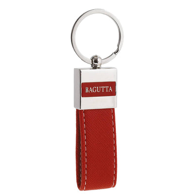 Bagutta Portachiavi in Pelle con Memoria USB 16 GB Rosso 10 cm