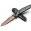 Benchmade OSBORNE 940FE-2601 REVERSE TANTO TAIGA GREEN ALUMINUM