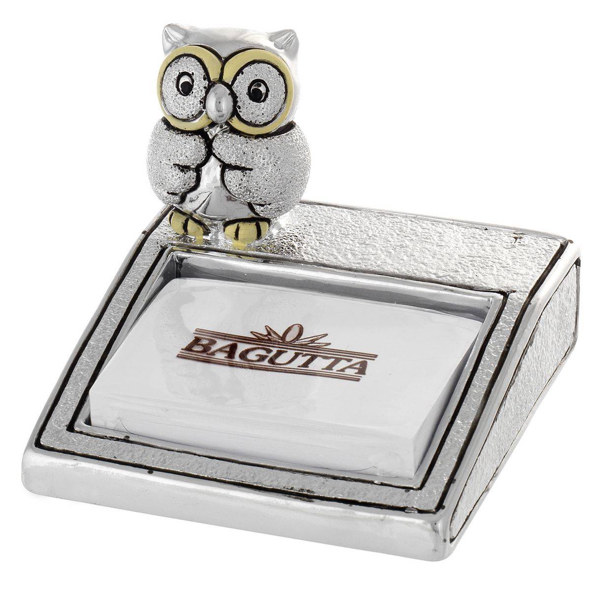 Bagutta Memostick Portamemo da Scrivania Gufo 8x7 cm